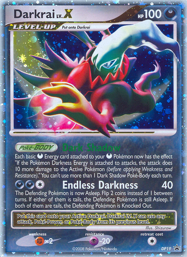 Darkrai LV.X (DP19) [Diamond & Pearl: Black Star Promos] | Exor Games Dartmouth