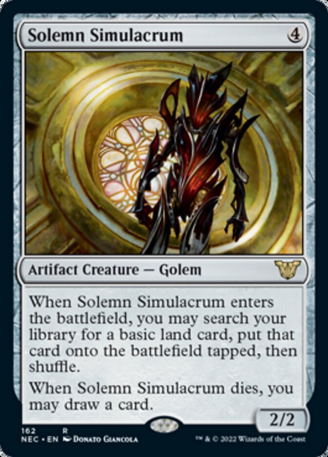 Solemn Simulacrum [Kamigawa: Neon Dynasty Commander] | Exor Games Dartmouth