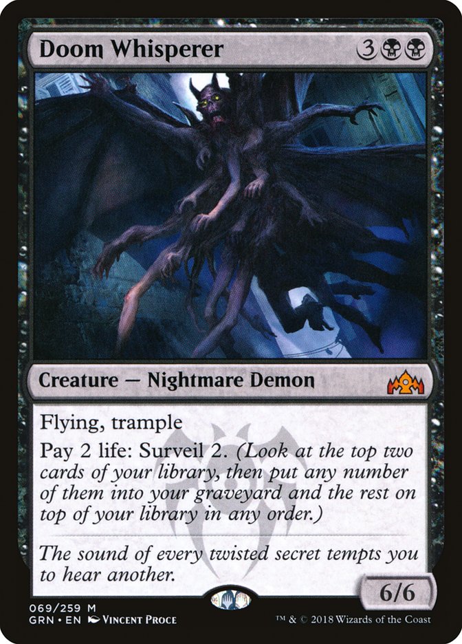 Doom Whisperer [Guilds of Ravnica] | Exor Games Dartmouth