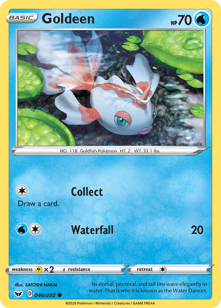 Goldeen (046/202) [Sword & Shield: Base Set] | Exor Games Dartmouth