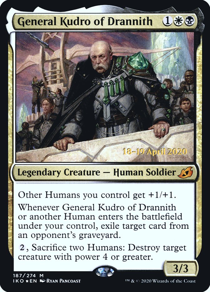 General Kudro of Drannith  [Ikoria: Lair of Behemoths Prerelease Promos] | Exor Games Dartmouth