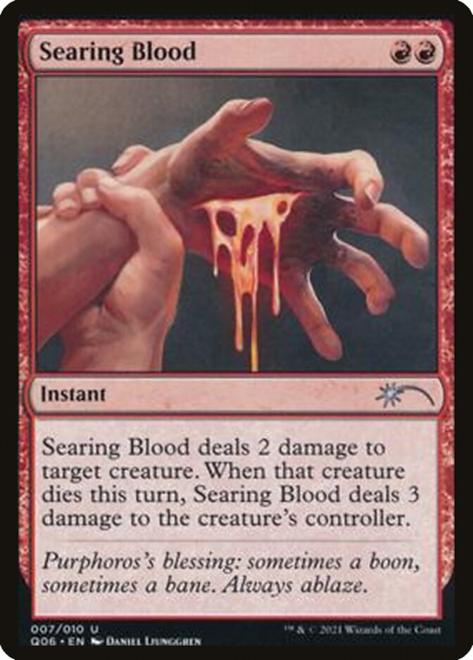 Searing Blood [Pioneer Challenger Decks 2021] | Exor Games Dartmouth