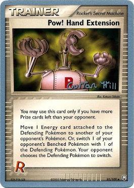 Pow! Hand Extension (85/109) (Bright Aura - Curran Hill's) [World Championships 2005] | Exor Games Dartmouth
