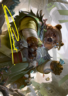 Professor of Zoomancy Art Card (Gold-Stamped Signature) [Strixhaven: School of Mages Art Series] | Exor Games Dartmouth