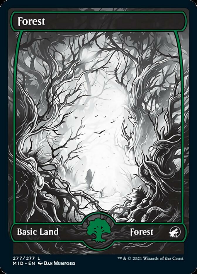 Forest (277) [Innistrad: Midnight Hunt] | Exor Games Dartmouth