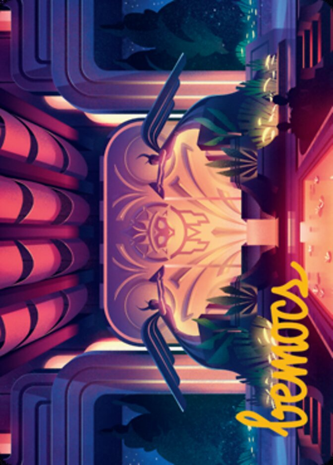 Jetmir's Garden 2 Art Card (Gold-Stamped Signature) [Streets of New Capenna Art Series] | Exor Games Dartmouth