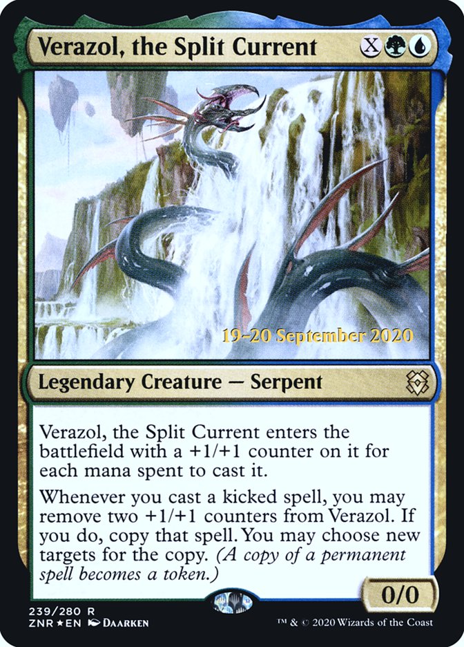 Verazol, the Split Current  [Zendikar Rising Prerelease Promos] | Exor Games Dartmouth