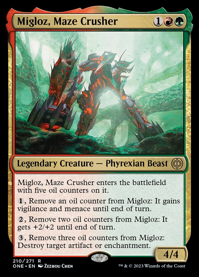 Migloz, Maze Crusher [Phyrexia: All Will Be One] | Exor Games Dartmouth