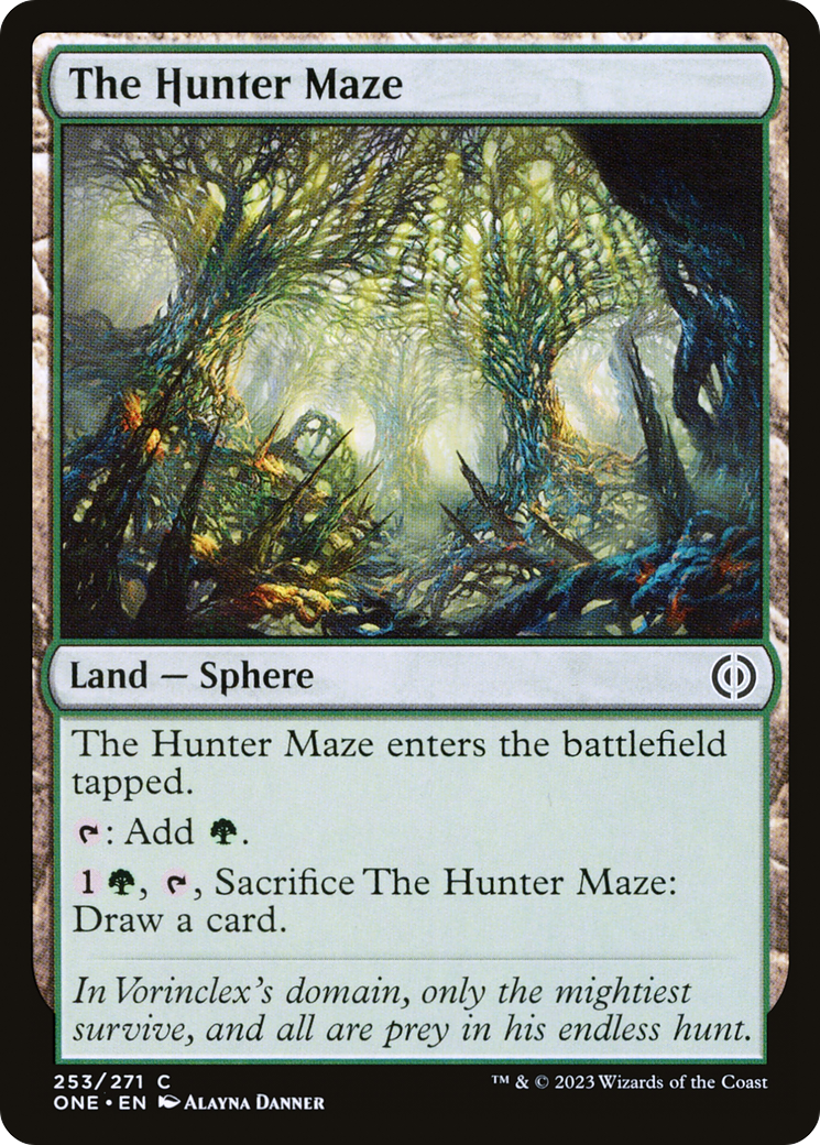 The Hunter Maze [Phyrexia: All Will Be One] | Exor Games Dartmouth