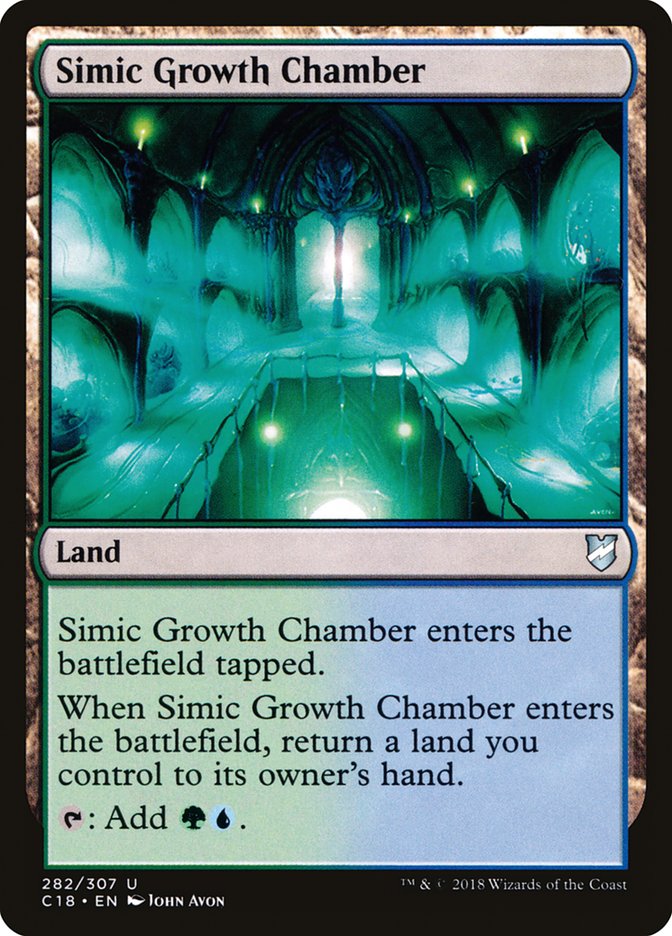 Simic Growth Chamber [Commander 2018] | Exor Games Dartmouth