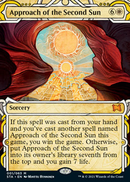 Approach of the Second Sun (Etched Foil) [Strixhaven Mystical Archive] | Exor Games Dartmouth