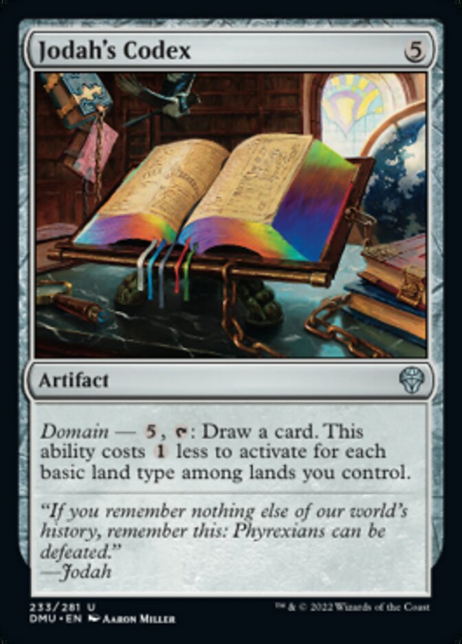 Jodah's Codex [Dominaria United] | Exor Games Dartmouth