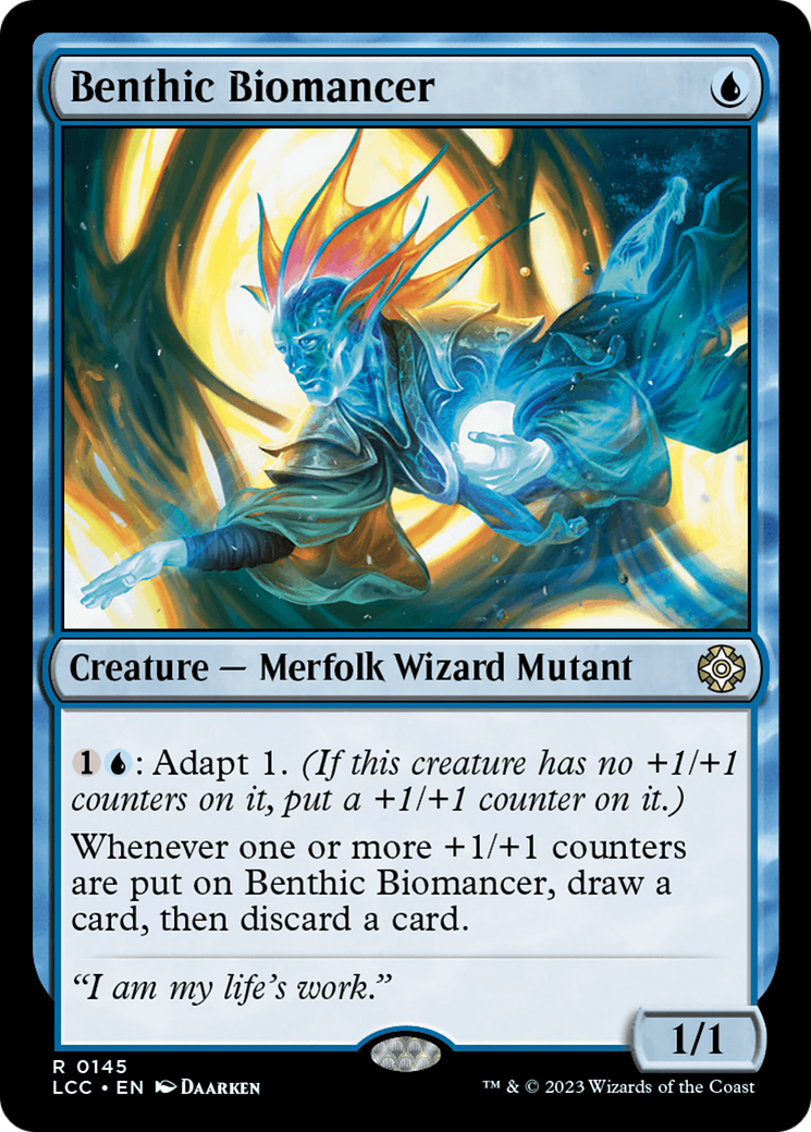 Benthic Biomancer [The Lost Caverns of Ixalan Commander] | Exor Games Dartmouth