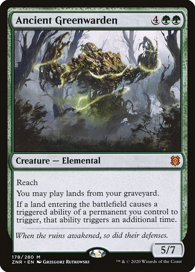 Ancient Greenwarden [Zendikar Rising] | Exor Games Dartmouth