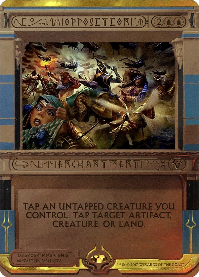 Opposition (Invocation) [Amonkhet Invocations] | Exor Games Dartmouth