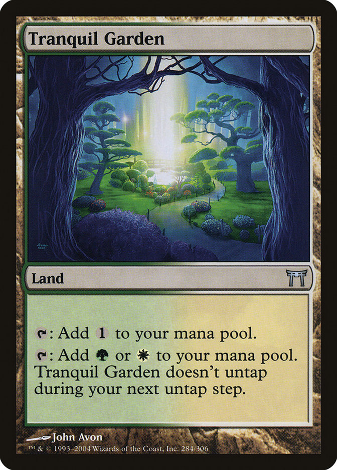 Tranquil Garden [Champions of Kamigawa] | Exor Games Dartmouth