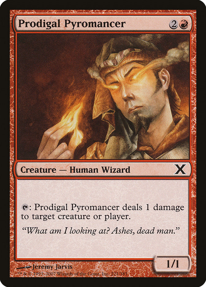 Prodigal Pyromancer [Tenth Edition] | Exor Games Dartmouth