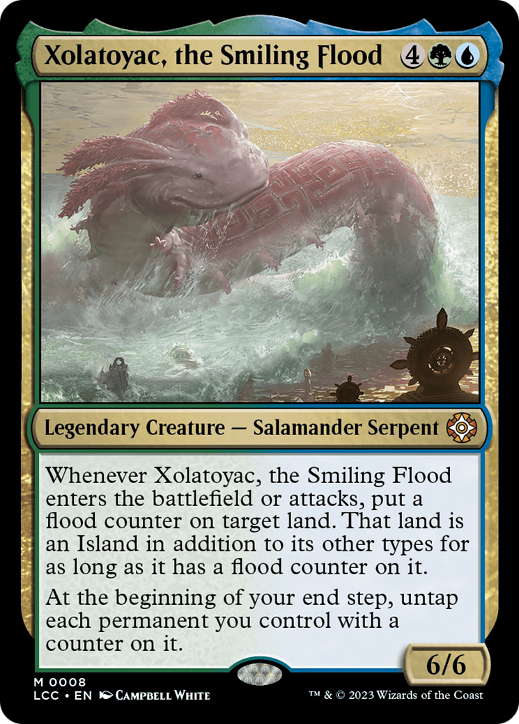 Xolatoyac, the Smiling Flood [The Lost Caverns of Ixalan Commander] | Exor Games Dartmouth