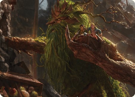 Treebeard, Gracious Host Art Card [The Lord of the Rings: Tales of Middle-earth Art Series] | Exor Games Dartmouth