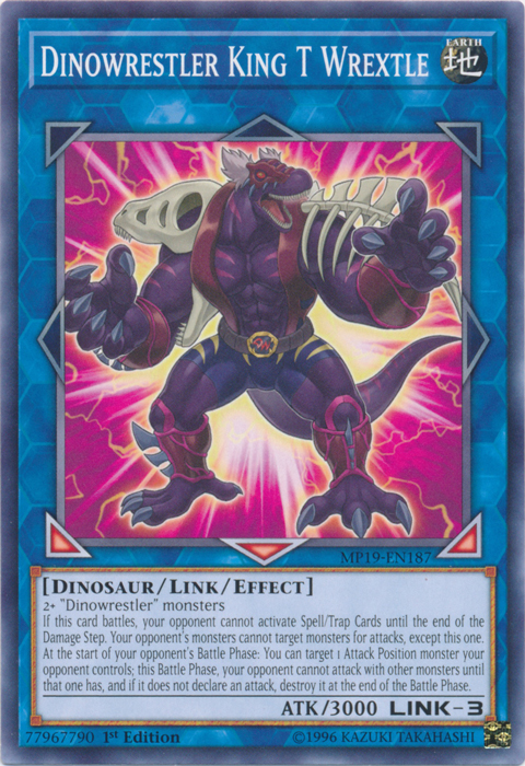 Dinowrestler King T Wrextle [MP19-EN187] Common | Exor Games Dartmouth