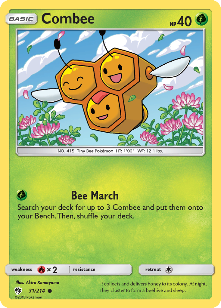 Combee (31/214) [Sun & Moon: Lost Thunder] | Exor Games Dartmouth