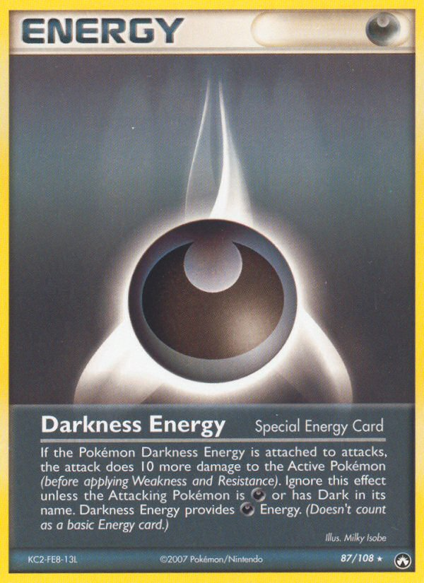 Darkness Energy (87/108) [EX: Power Keepers] | Exor Games Dartmouth