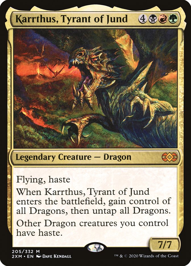 Karrthus, Tyrant of Jund [Double Masters] | Exor Games Dartmouth