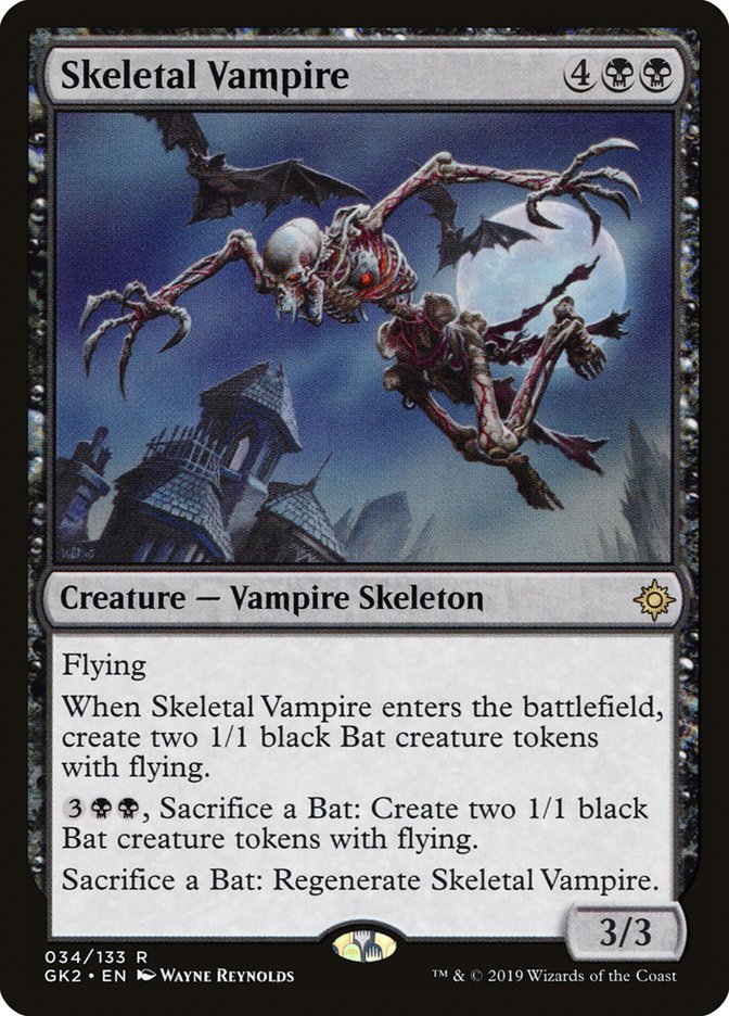 Skeletal Vampire [Ravnica Allegiance Guild Kit] | Exor Games Dartmouth