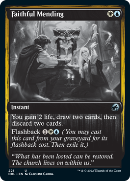 Faithful Mending [Innistrad: Double Feature] | Exor Games Dartmouth