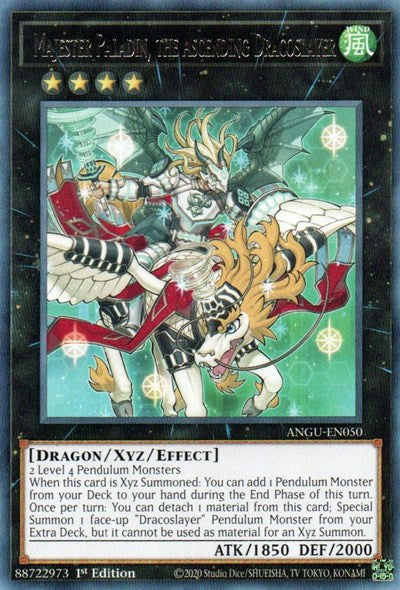 Majester Paladin, the Ascending Dracoslayer (Rare) [ANGU-EN050] Rare | Exor Games Dartmouth