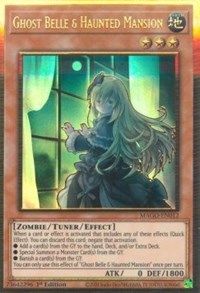 Ghost Belle & Haunted Mansion (Alternate Art) [MAGO-EN012] Gold Rare | Exor Games Dartmouth