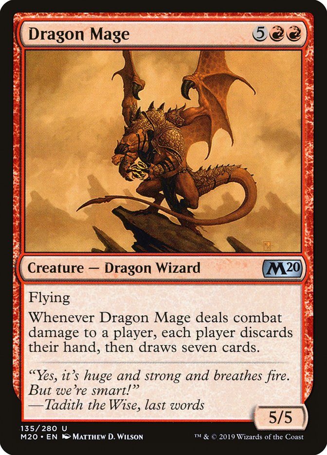 Dragon Mage [Core Set 2020] | Exor Games Dartmouth