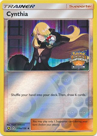 Cynthia (119a/156) (Regional Championship Promo) [Sun & Moon: Ultra Prism] | Exor Games Dartmouth