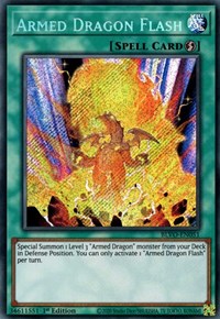 Armed Dragon Flash [BLVO-EN051] Secret Rare | Exor Games Dartmouth