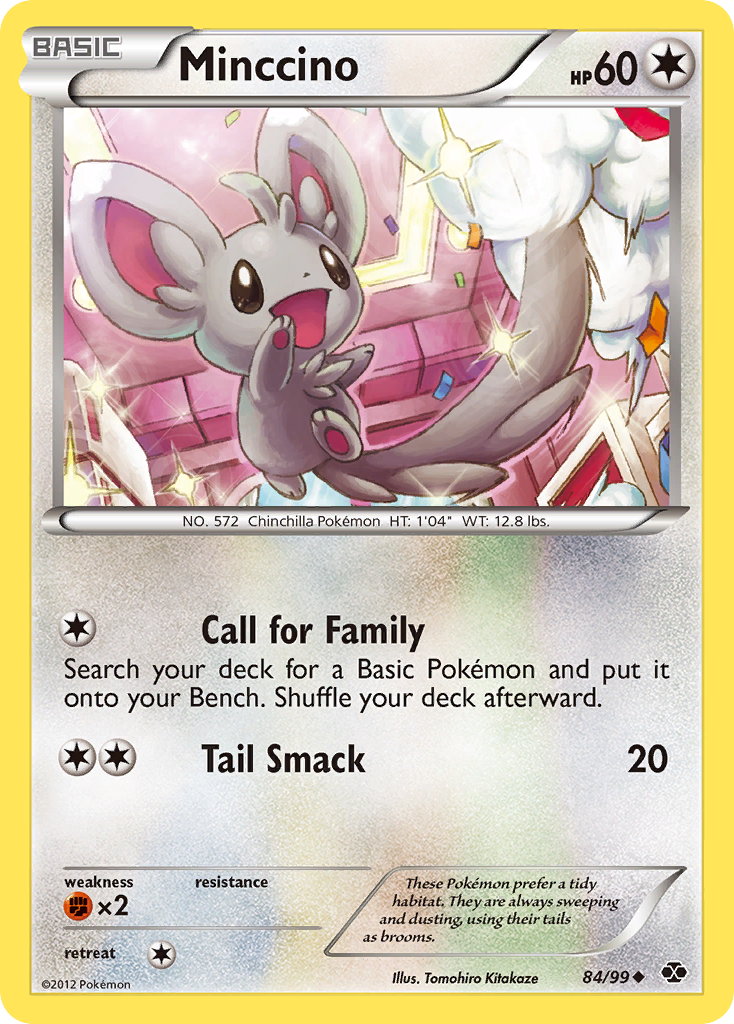 Minccino (84/99) [Black & White: Next Destinies] | Exor Games Dartmouth