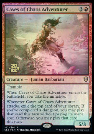 Caves of Chaos Adventurer [Commander Legends: Battle for Baldur's Gate Prerelease Promos] | Exor Games Dartmouth