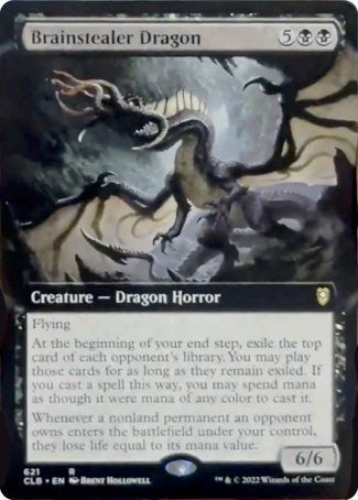 Brainstealer Dragon (Extended Art) [Commander Legends: Battle for Baldur's Gate] | Exor Games Dartmouth