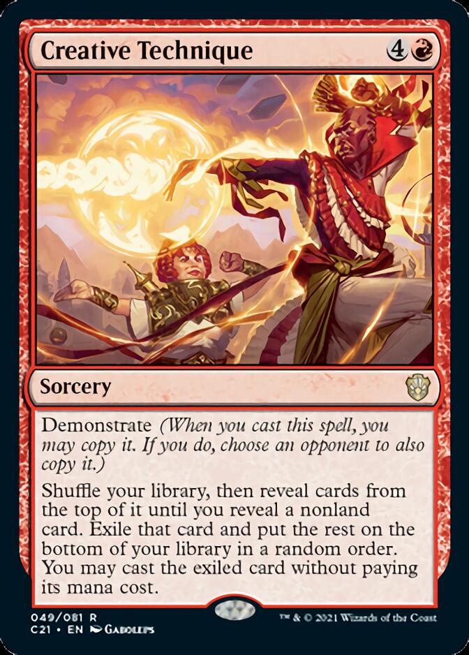 Creative Technique [Commander 2021] | Exor Games Dartmouth