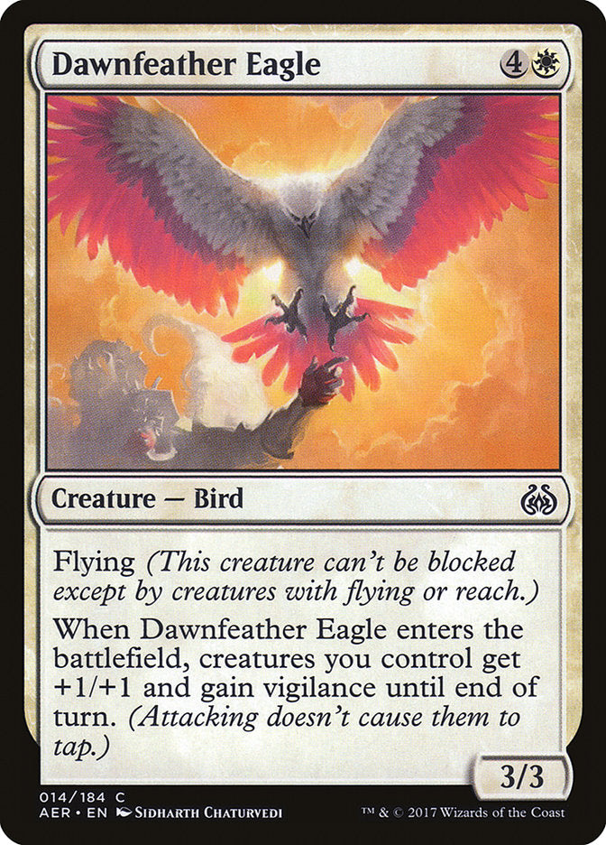 Dawnfeather Eagle (Intro Pack) [Aether Revolt Promos] | Exor Games Dartmouth