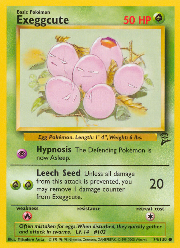 Exeggcute (74/130) [Base Set 2] | Exor Games Dartmouth