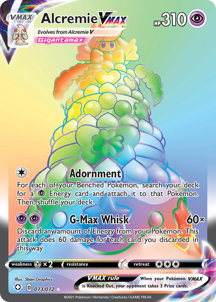 Alcremie VMAX (073/072) [Sword & Shield: Shining Fates] | Exor Games Dartmouth