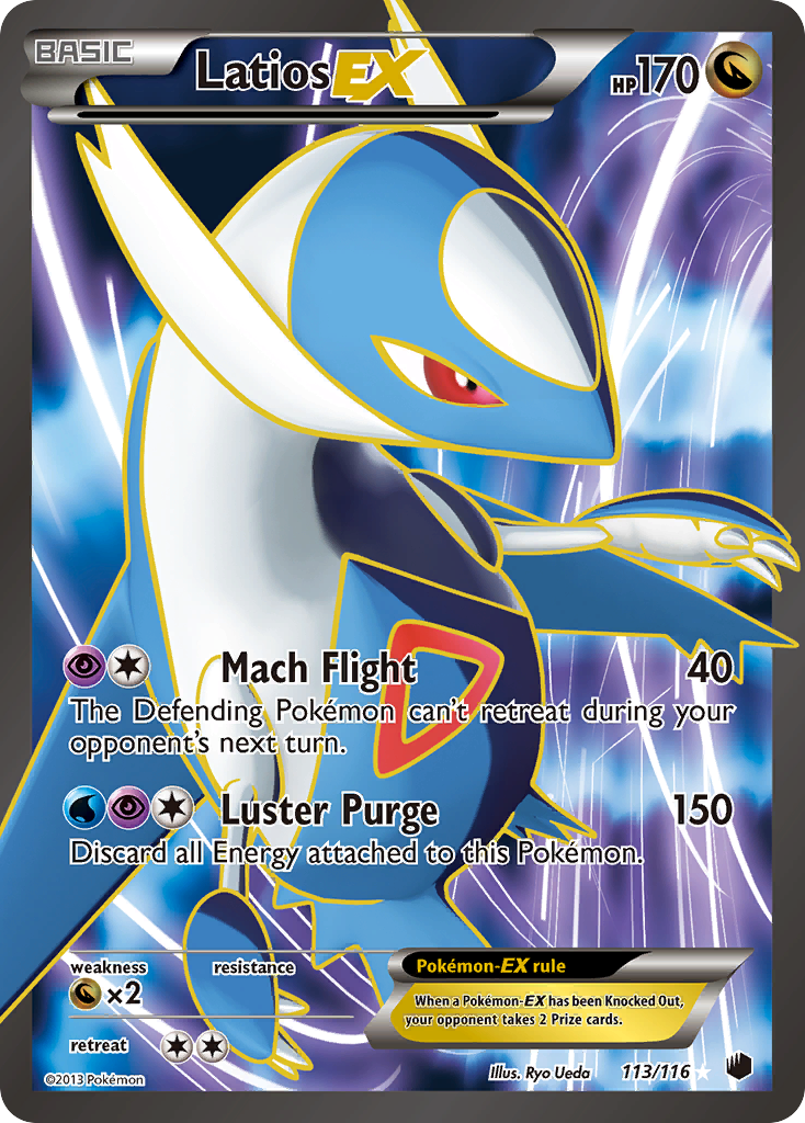 Latios EX (113/116) [Black & White: Plasma Freeze] | Exor Games Dartmouth