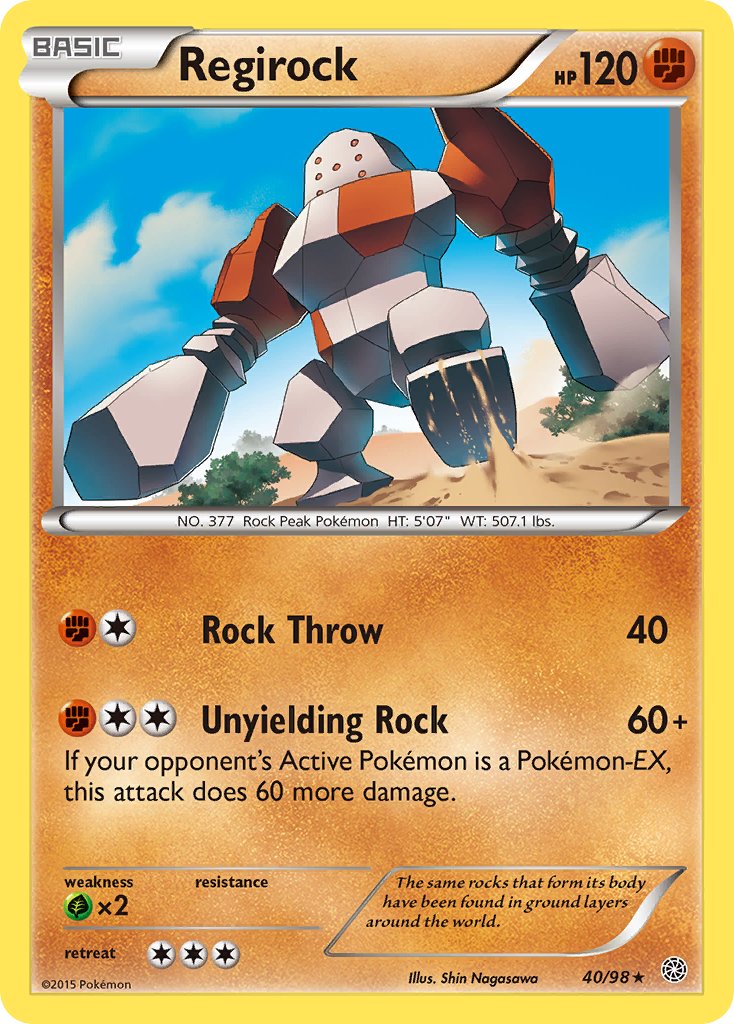 Regirock (40/98) (Theme Deck Exclusive) [XY: Ancient Origins] | Exor Games Dartmouth