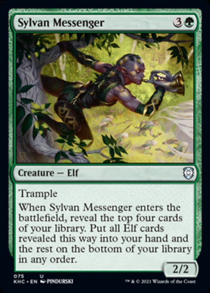 Sylvan Messenger [Kaldheim Commander] | Exor Games Dartmouth