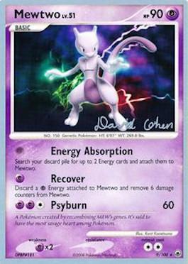 Mewtwo LV.51 (9/100) (Stallgon - David Cohen) [World Championships 2009] | Exor Games Dartmouth