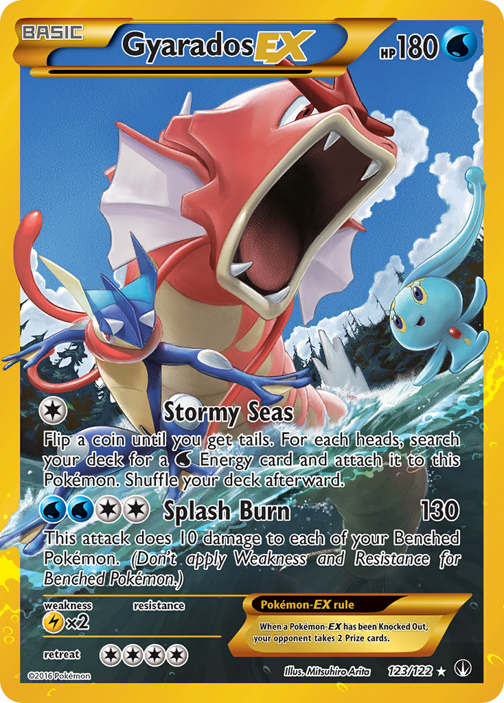 Gyarados EX (123/122) [XY: BREAKpoint] | Exor Games Dartmouth