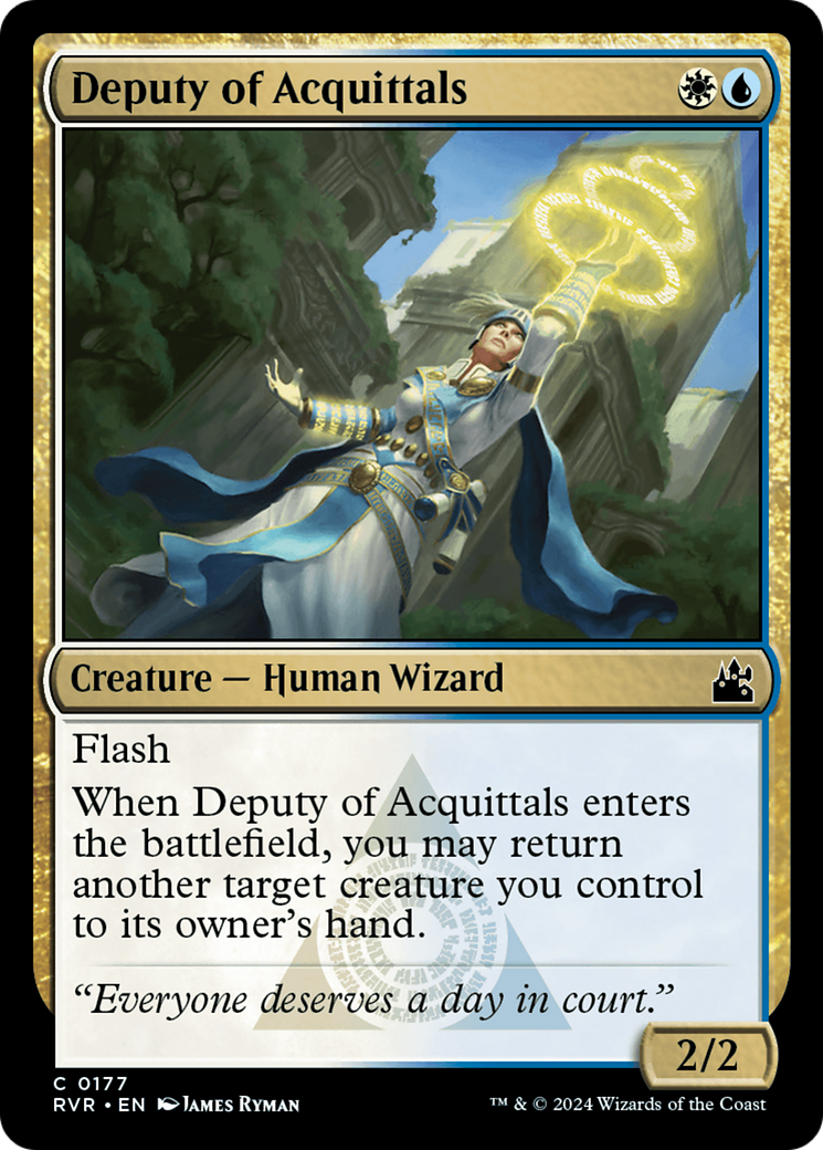 Deputy of Acquittals [Ravnica Remastered] | Exor Games Dartmouth