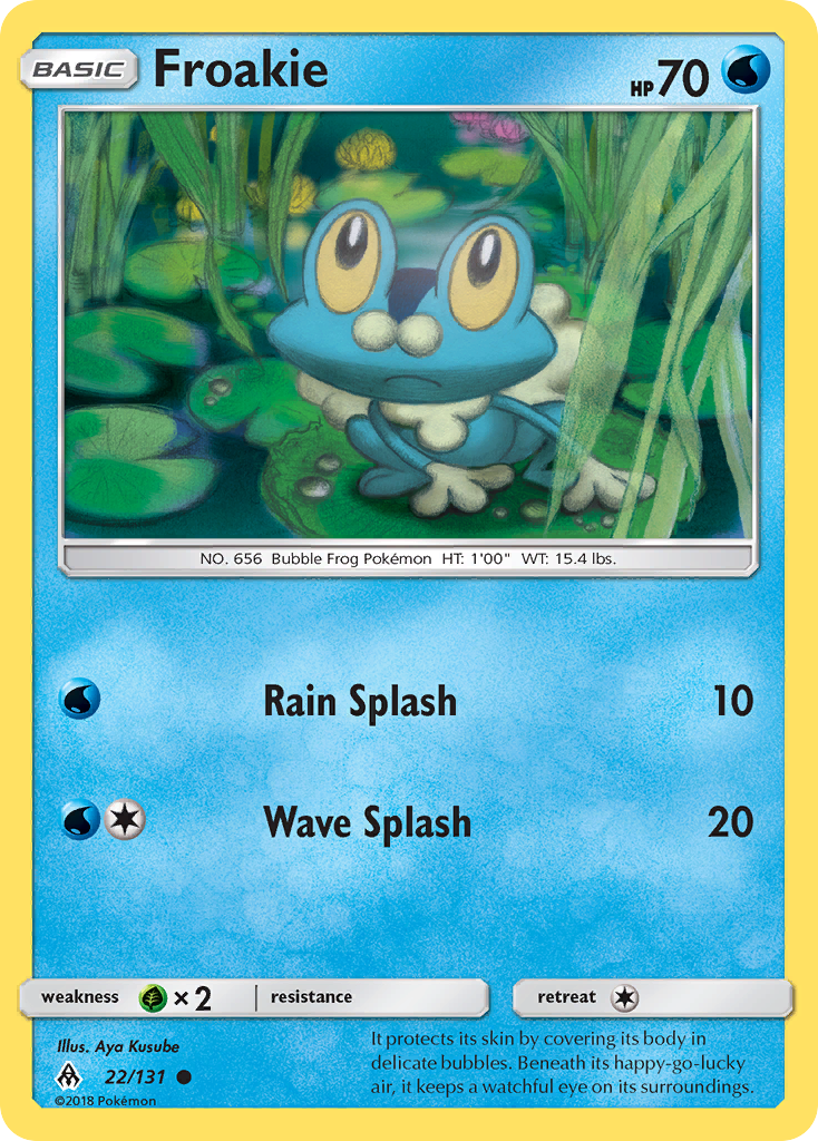 Froakie (22/131) [Sun & Moon: Forbidden Light] | Exor Games Dartmouth