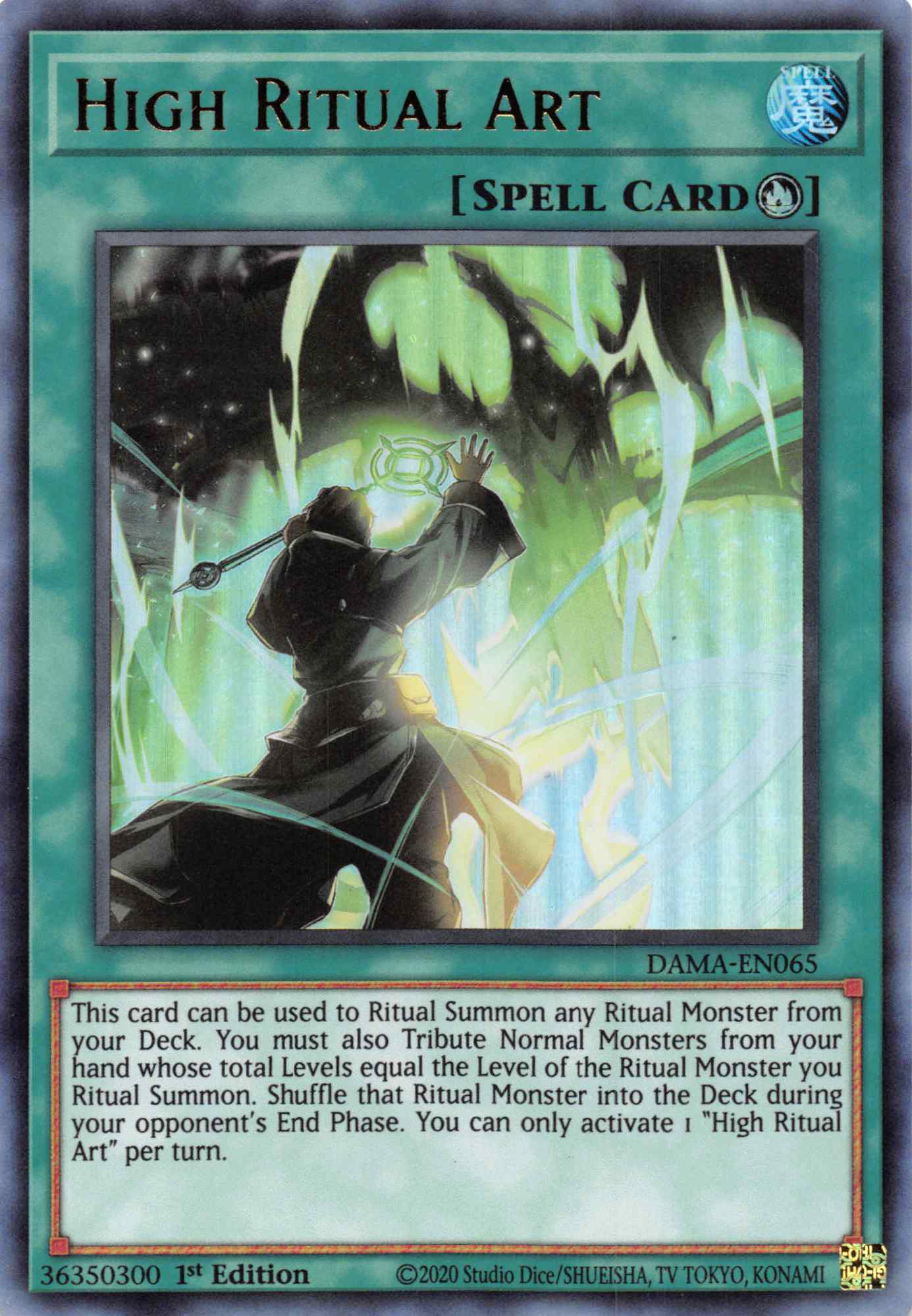 High Ritual Art [DAMA-EN065] Ultra Rare | Exor Games Dartmouth