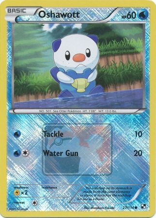 Oshawott (27/114) (League Promo) [Black & White: Base Set] | Exor Games Dartmouth